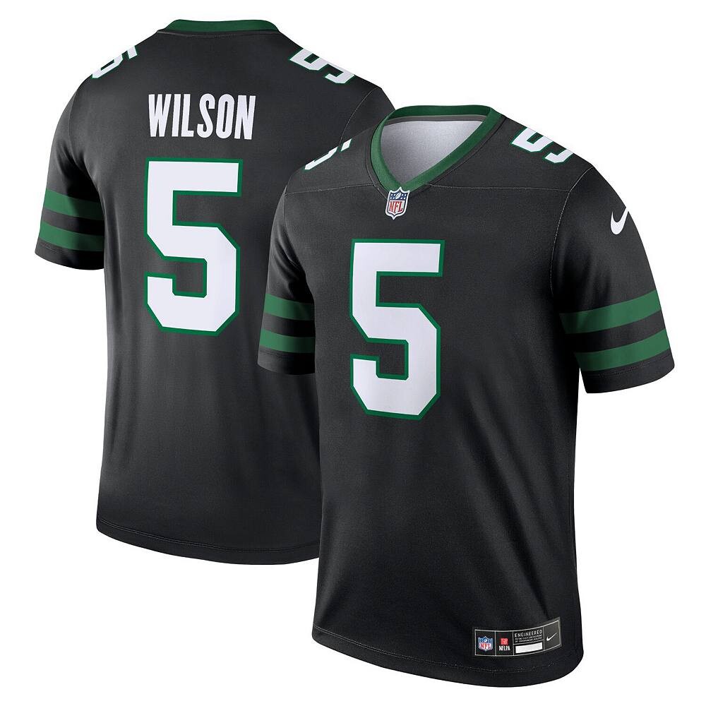 Мужская черная майка Nike Garrett Wilson Legacy New York Jets Alternate Legend, цвет Jet Black
Мужская черная майка Nike Garrett Wilson Legacy New York Jets Alternate Legend, цвет Jet Black