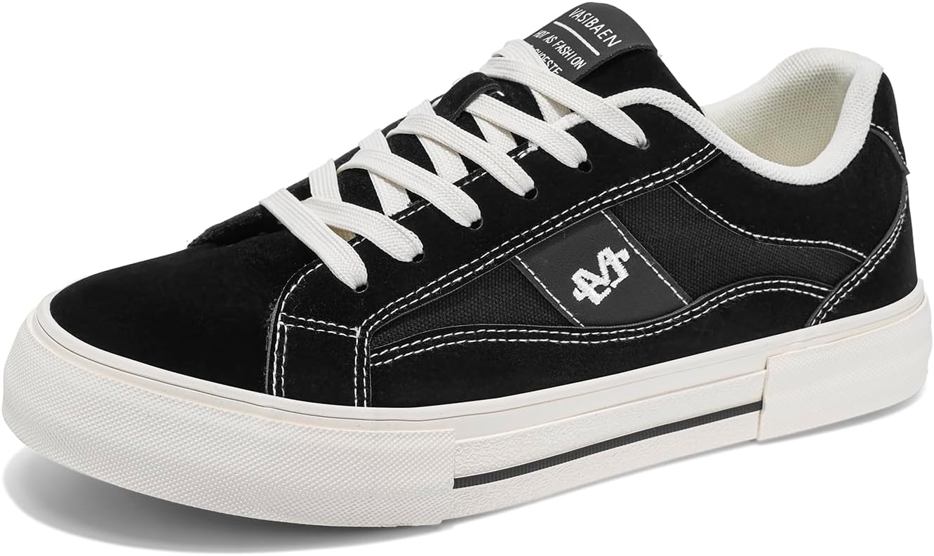 Мужские кроссовки для скейтбординга, модные, повседневные, с шнуровкой, широкая колодка, низкие, популярные в 2025 году Lhyxu, черный
Мужские кроссовки для скейтбординга, модные, повседневные, с шнуровкой, широкая колодка, низкие, популярные в 2025 году Lhyxu, черный