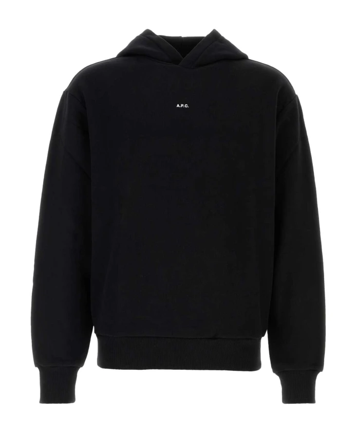 Хлопковая толстовка A.P.C., черный
Хлопковая толстовка A.P.C., черный