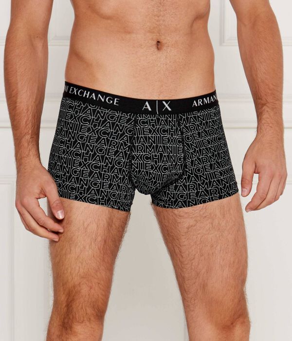 Боксеры Armani Exchange с логотипом по всей поверхности, черный
Боксеры Armani Exchange с логотипом по всей поверхности, черный
