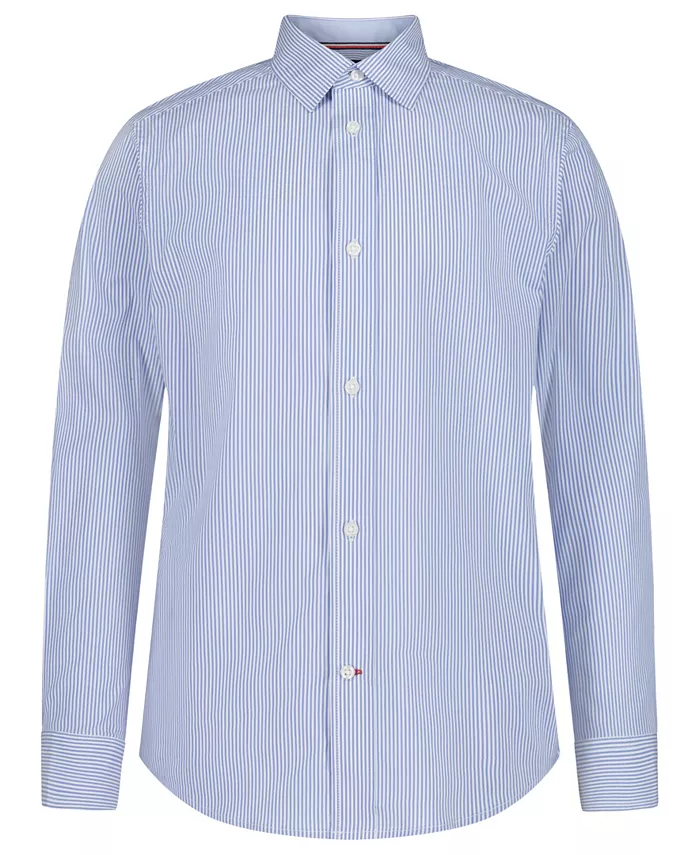 Мальчиковая футболка с длинным рукавом в полоску для возраста 8-20 лет Tommy Hilfiger, синий
Мальчиковая футболка с длинным рукавом в полоску для возраста 8-20 лет Tommy Hilfiger, синий