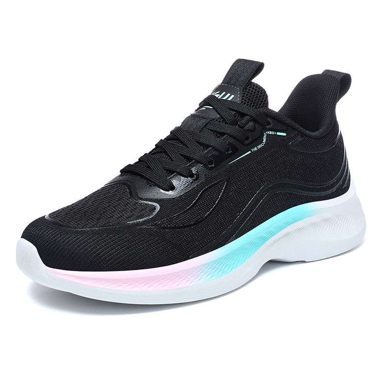 Женские низкие беговые кроссовки с противоскользящим и износостойким покрытием Jswei, черный розовый
Женские низкие беговые кроссовки с противоскользящим и износостойким покрытием Jswei, черный розовый