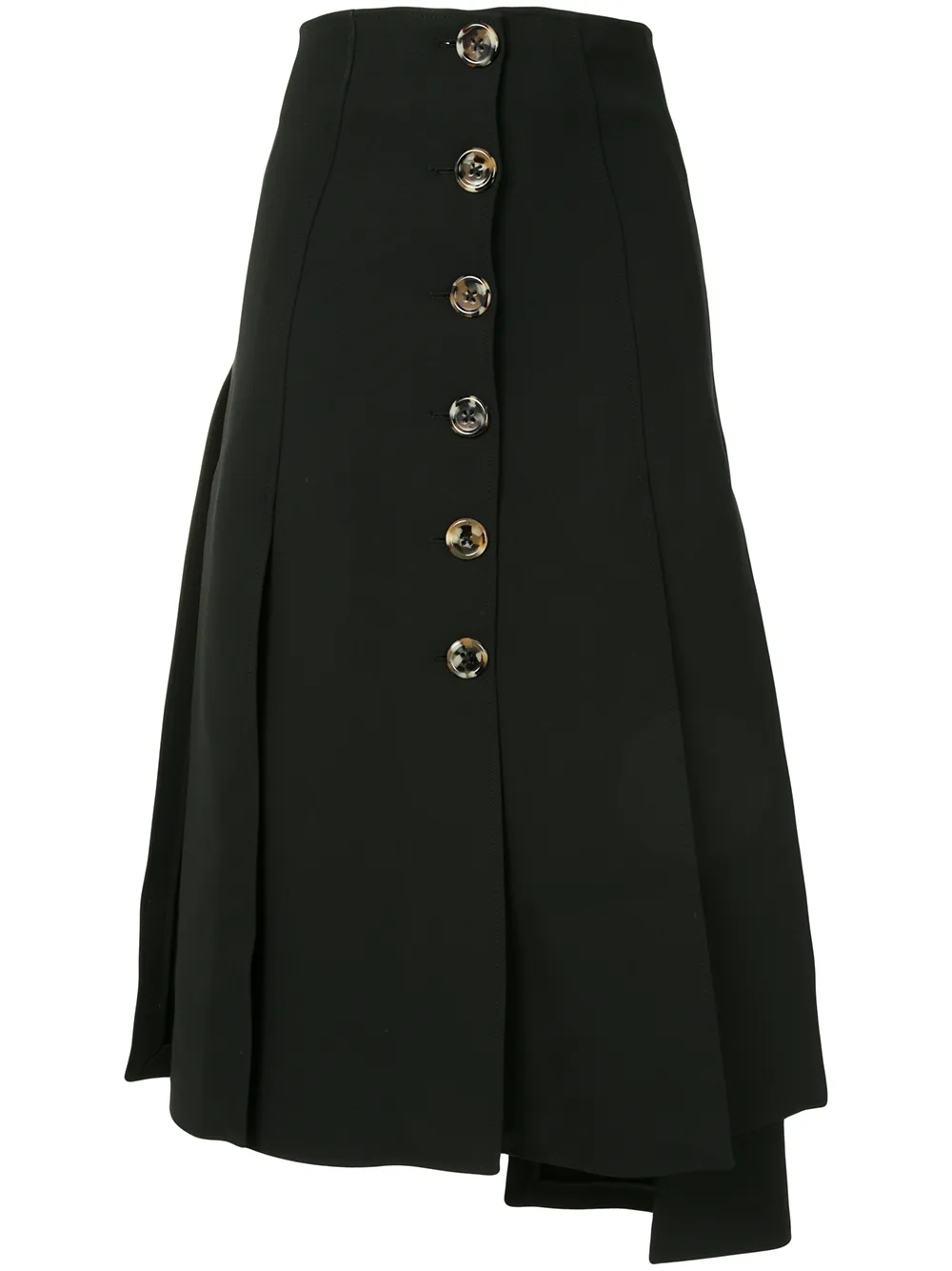 Расклешенная юбка миди асимметричного кроя A.W.A.K.E. Mode, черный
Расклешенная юбка миди асимметричного кроя A.W.A.K.E. Mode, черный