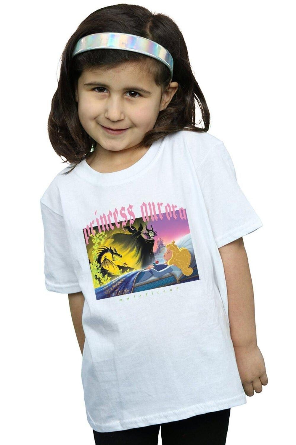 Хлопковая футболка «Спящая красавица и Малефисента» Disney, белый
Хлопковая футболка «Спящая красавица и Малефисента» Disney, белый