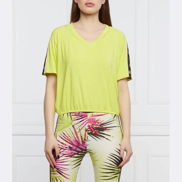 Укороченная футболка Liu Jo, зеленый
Укороченная футболка Liu Jo, зеленый