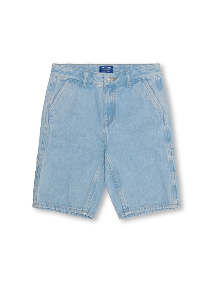 ONLY & SONS Junior Джинсовые шорты светло-голубого цвета
ONLY & SONS Junior Джинсовые шорты светло-голубого цвета