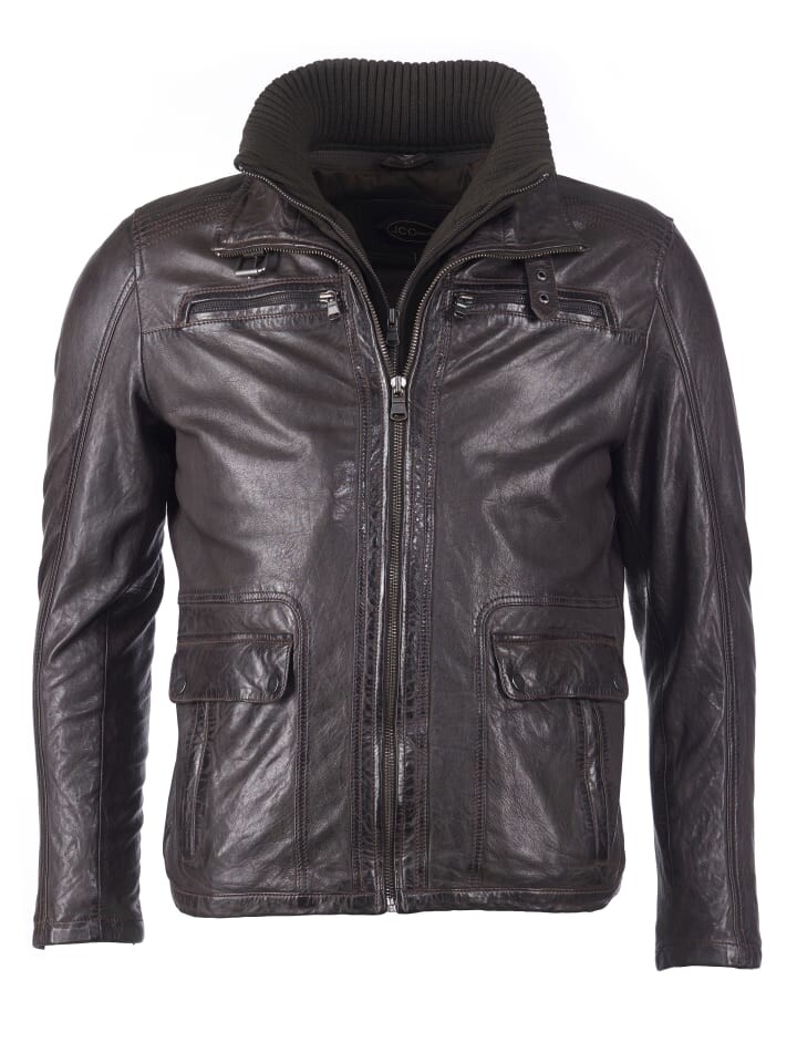 Кожаная куртка JCC 40785, коричневый
Кожаная куртка JCC 40785, коричневый