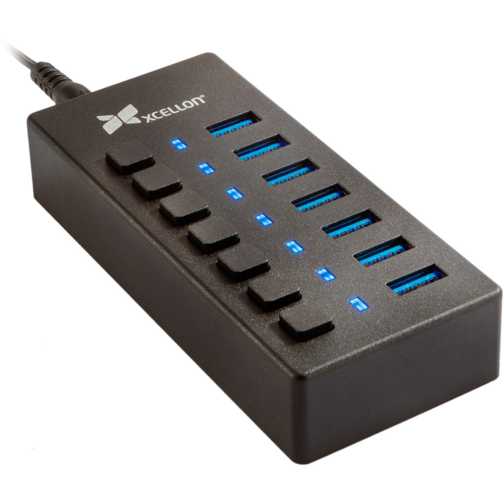 Док-станция Xcellon Slim 7-Port USB 3.0 Hub SH7-7H
Док-станция Xcellon Slim 7-Port USB 3.0 Hub SH7-7H