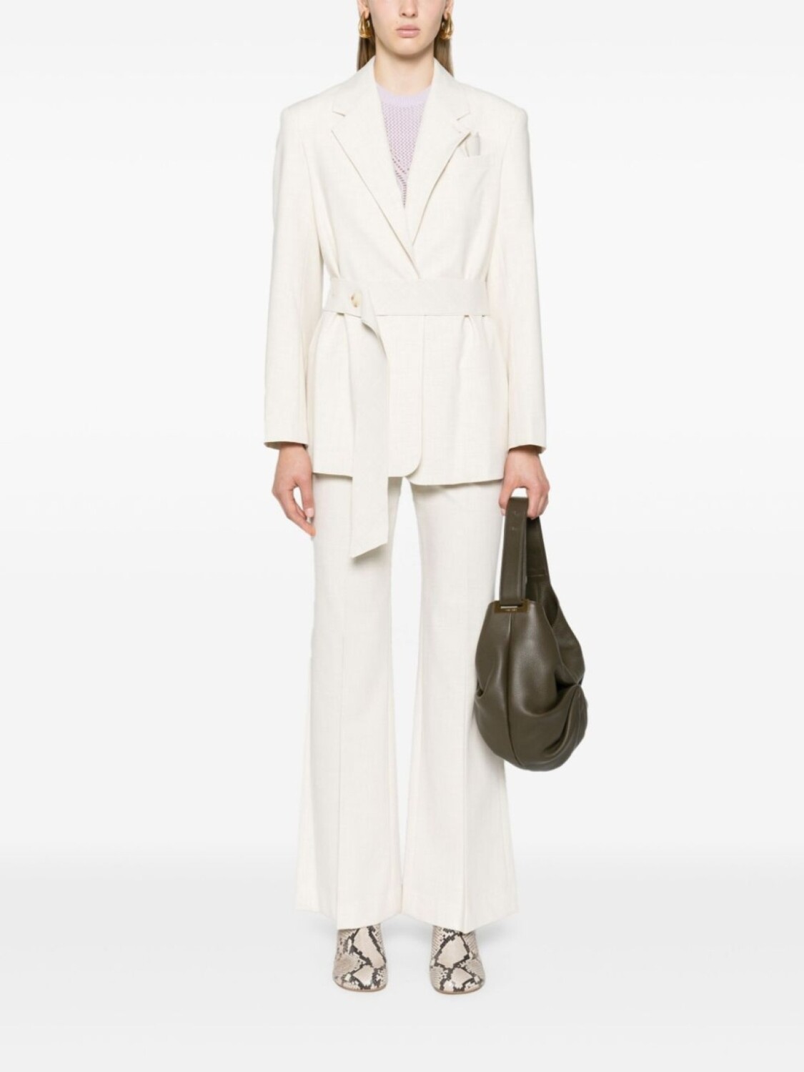 CAMILLA AND MARC расклешенные брюки Floris, нейтральный цвет
CAMILLA AND MARC расклешенные брюки Floris, нейтральный цвет