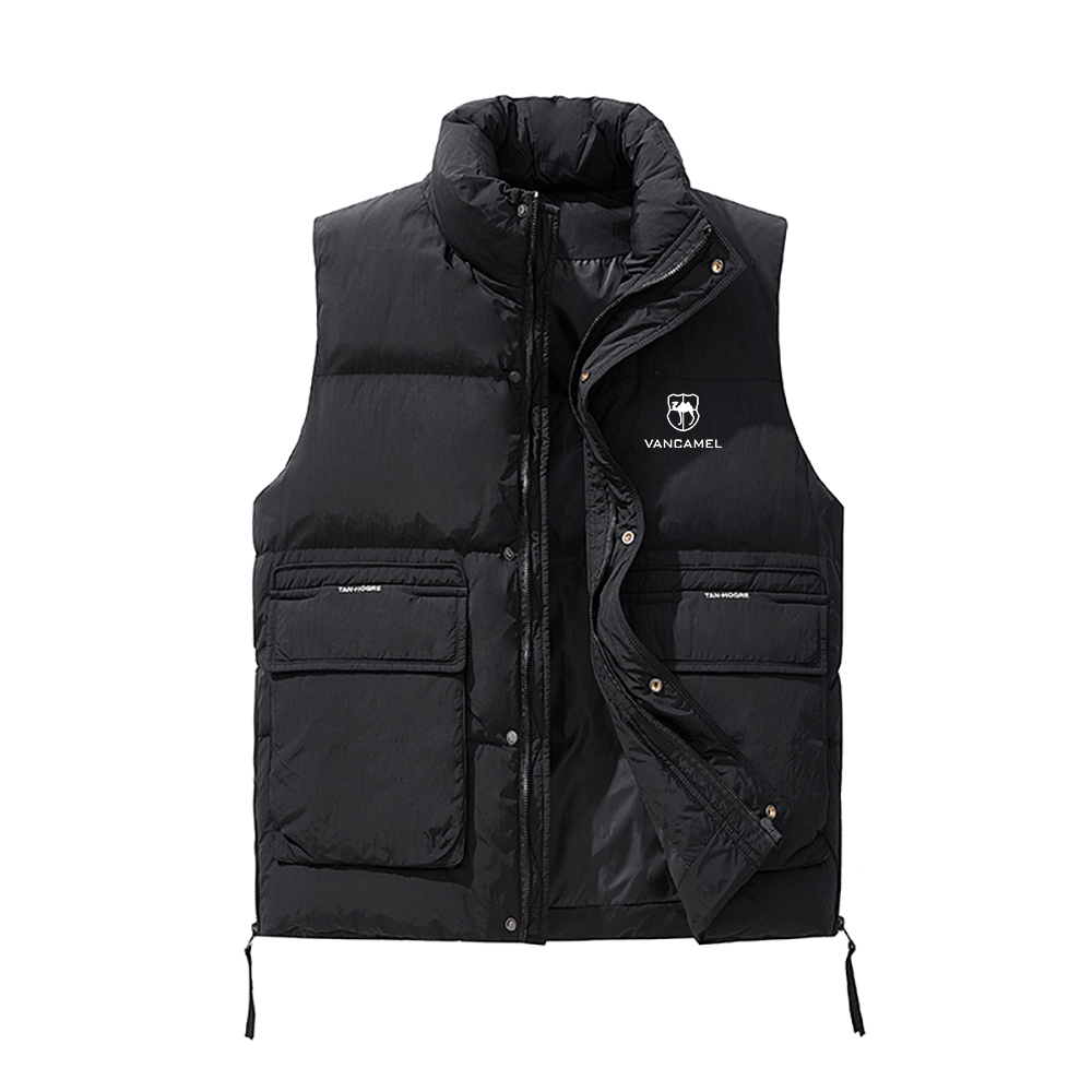 Жилет мужской с воротником стойкой VanCamel, черный
Жилет мужской с воротником стойкой VanCamel, черный