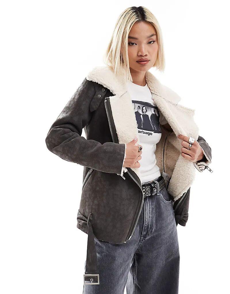 Пряжка на воротнике кремово-коричневое пальто-авиатор Glamorous, Коричневый, Пряжка на воротнике кремово-коричневое пальто-авиатор Glamorous
Пряжка на воротнике кремово-коричневое пальто-авиатор Glamorous, Коричневый, Пряжка на воротнике кремово-коричневое пальто-авиатор Glamorous