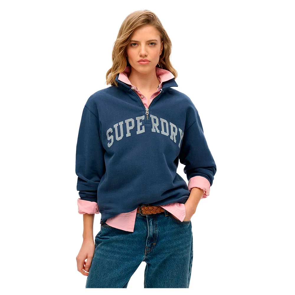Толстовка Superdry Athletic Collared half zip, синий
Толстовка Superdry Athletic Collared half zip, синий