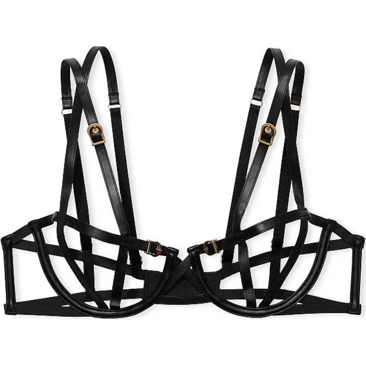 Очень Сексуальный Бюстгальтер Балконет с Открытыми Чашечками из Искусственной Кожи / Черный Бюстгальтер Victoria's Secret
Очень Сексуальный Бюстгальтер Балконет с Открытыми Чашечками из Искусственной Кожи / Черный Бюстгальтер Victoria's Secret