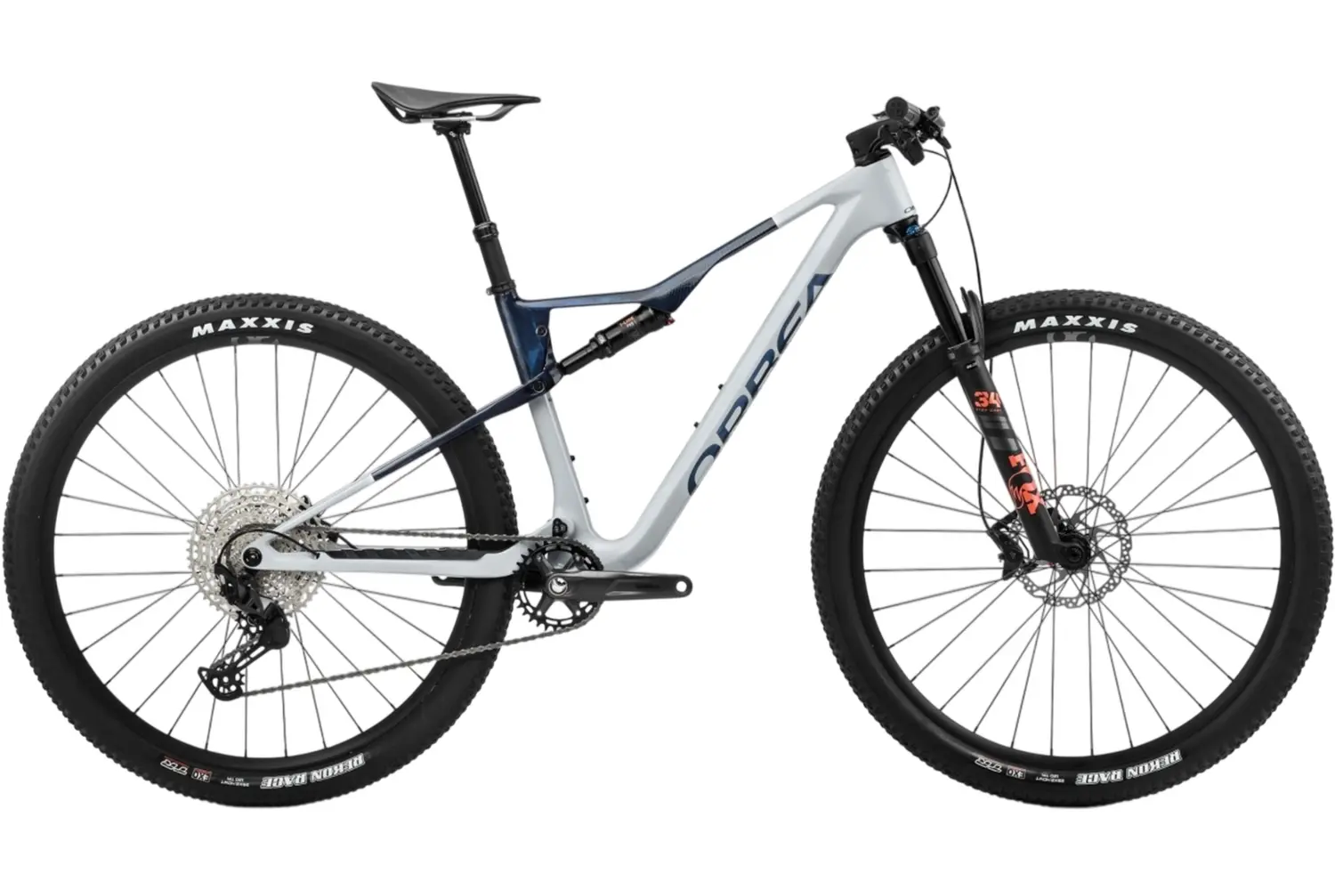 Горный велосипед Orbea Oiz m30 - 29 дюймов - fully, silber | halo silver-blue carbon view
Горный велосипед Orbea Oiz m30 - 29 дюймов - fully, silber | halo silver-blue carbon view