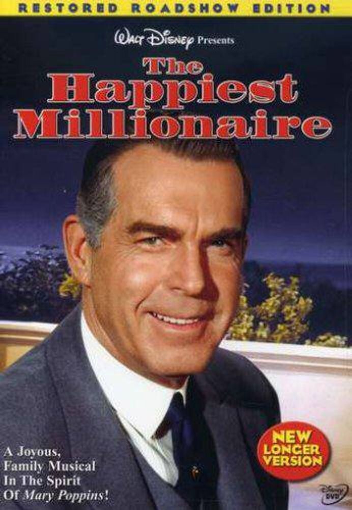 Диск DVD Happiest Millionaire
Диск DVD Happiest Millionaire