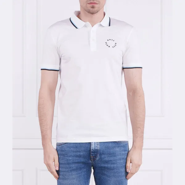 Рубашка-Поло узкого кроя Paule 2 Boss, белый
Рубашка-Поло узкого кроя Paule 2 Boss, белый