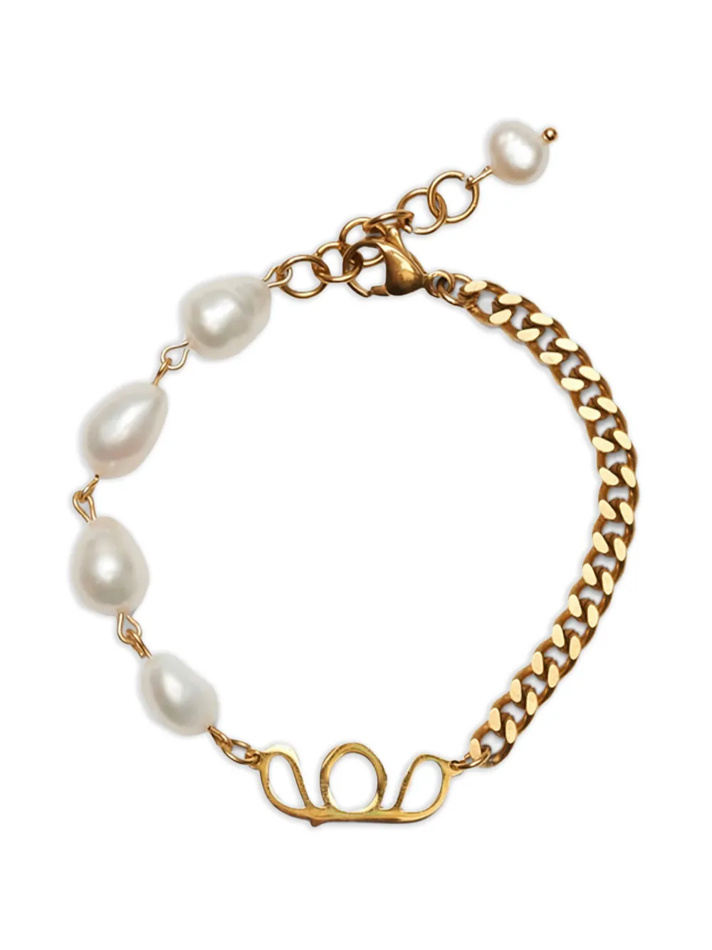 Браслет с жемчугом Labelled Jewellery, золотой
Браслет с жемчугом Labelled Jewellery, золотой