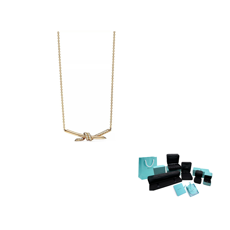 TIFFANY & CO. Колье Knot 18K Gold Diamond
TIFFANY & CO. Колье Knot 18K Gold Diamond
