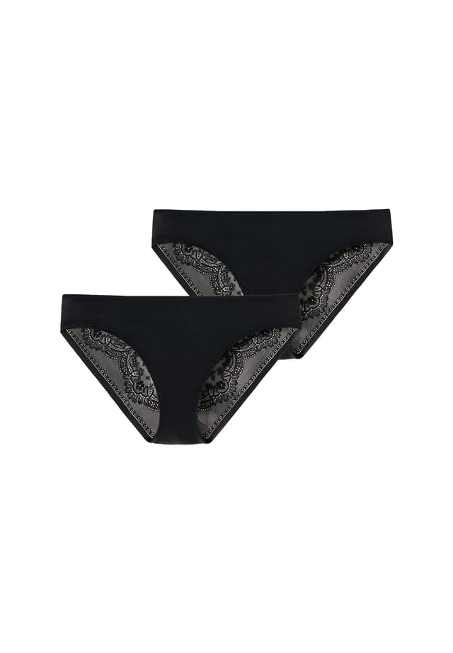 Невидимые кружевные трусики Schiesser, черный
Невидимые кружевные трусики Schiesser, черный