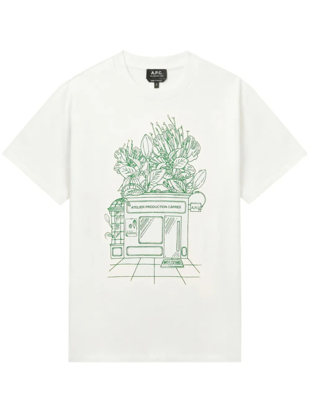 Футболка Magasin A.P.C., белый
Футболка Magasin A.P.C., белый