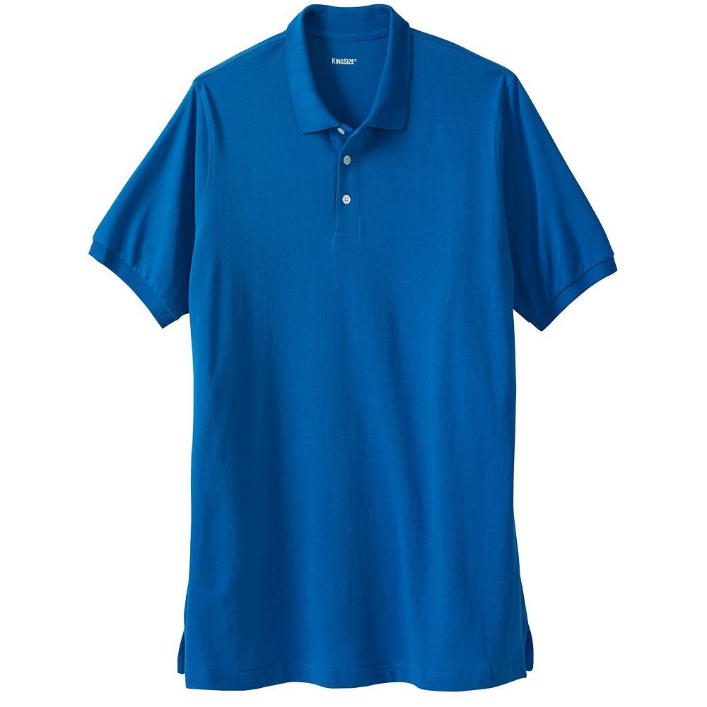 Мужская рубашка-поло из пике большой и высокой длины Kingразмера без усадки KingSize, цвет Royal Blue
Мужская рубашка-поло из пике большой и высокой длины Kingразмера без усадки KingSize, цвет Royal Blue