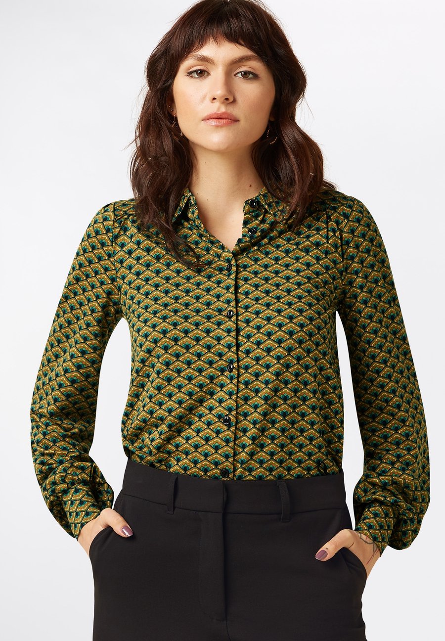 Блуза King Louie Button-down blouse, Spruced Green/Green
Блуза King Louie Button-down blouse, Spruced Green/Green