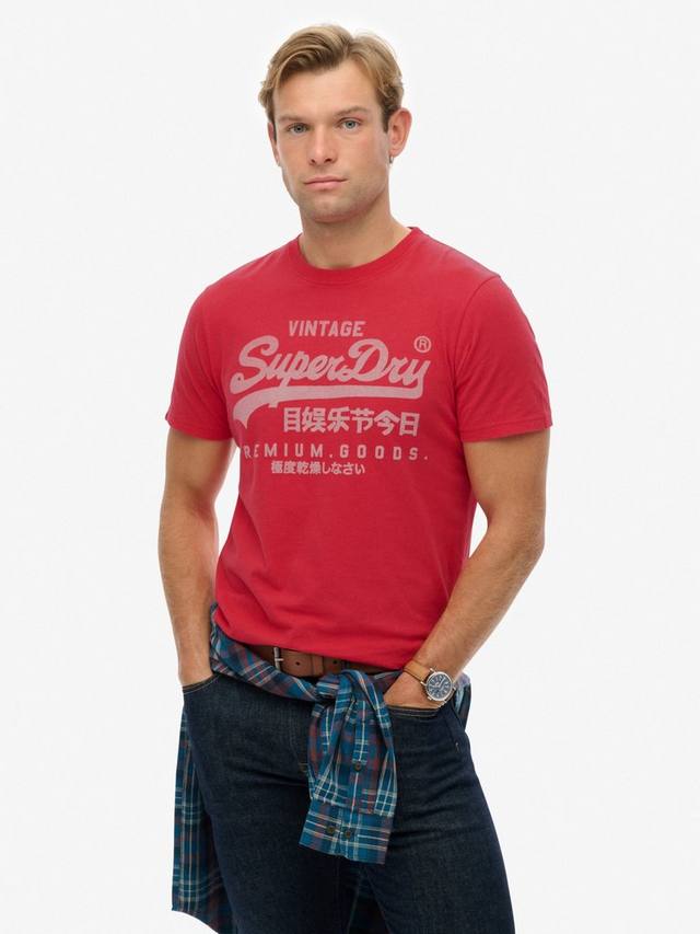 Хлопковая футболка Regular Fit Vintage с классическим логотипом Superdry, Indiana Red
Хлопковая футболка Regular Fit Vintage с классическим логотипом Superdry, Indiana Red
