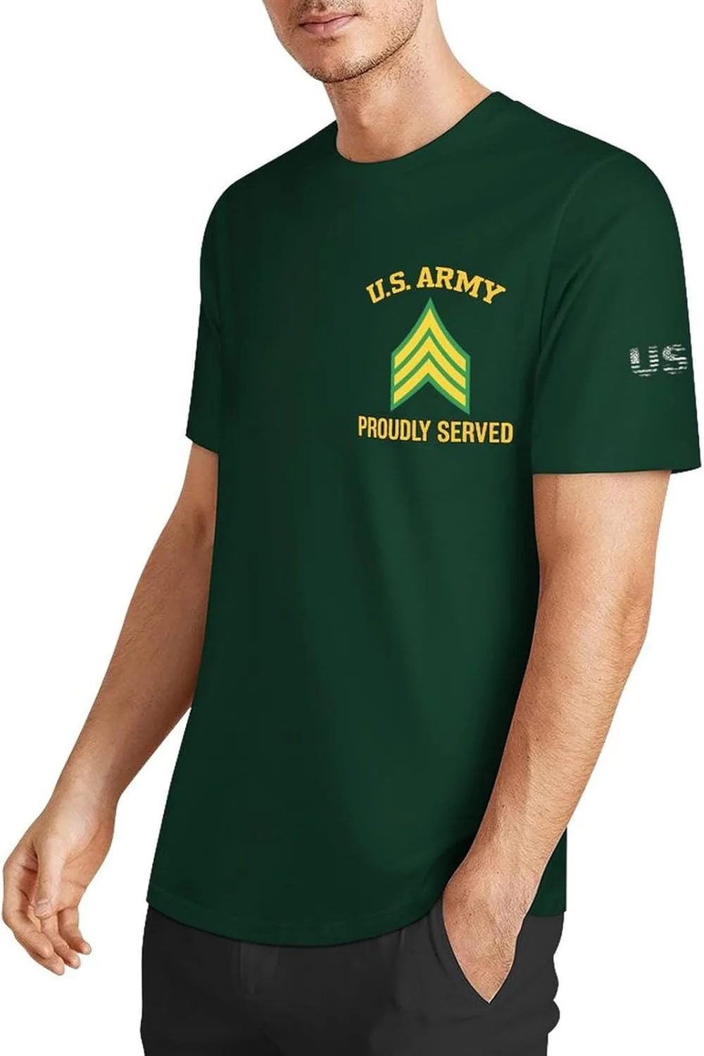 Футболка с принтом Army E-5 Sergeant Eafxzmlrq
Футболка с принтом Army E-5 Sergeant Eafxzmlrq