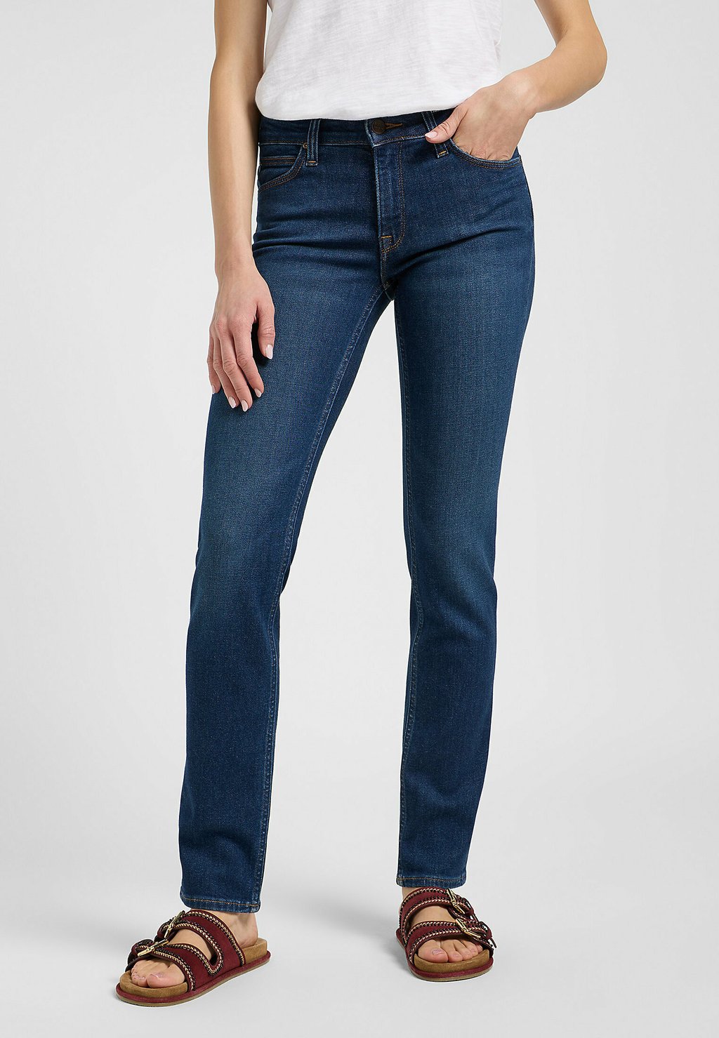 Джинсы прямого покроя ELLY Lee, деним
Джинсы прямого покроя ELLY Lee, деним