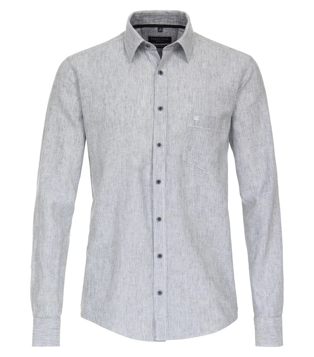 Рубашка CASAMODA с длинными рукавами "Повседневная рубашка CASAMODA в полоску", голубой
Рубашка CASAMODA с длинными рукавами "Повседневная рубашка CASAMODA в полоску", голубой