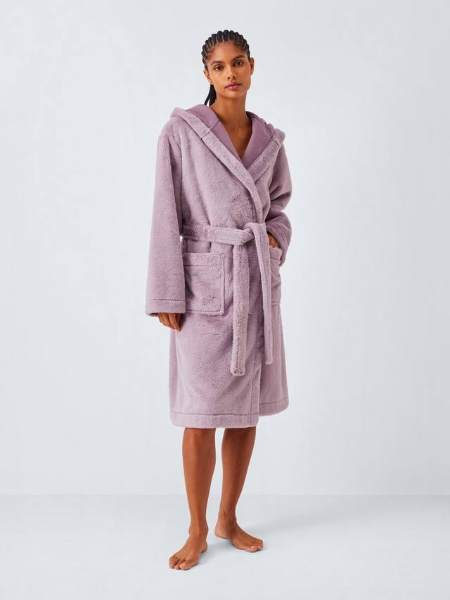 Плюшевый халат из искусственного меха John Lewis, Pale Mauve
Плюшевый халат из искусственного меха John Lewis, Pale Mauve