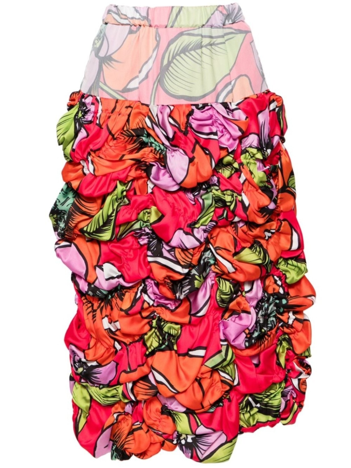 Comme Des Garçons юбка миди со сборками и цветочным принтом, красный
Comme Des Garçons юбка миди со сборками и цветочным принтом, красный