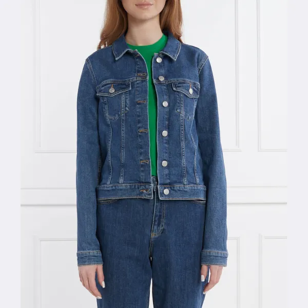 Джинсовая куртка узкого кроя Tommy Hilfiger, синий
Джинсовая куртка узкого кроя Tommy Hilfiger, синий