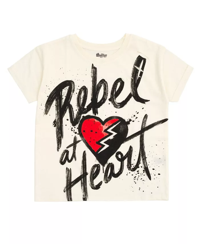 Футболка с удлиненным плечом Disney The Rise of Red для девочек, размеры от маленьких до больших детей (5 - 14-16) Descendants, белый
Футболка с удлиненным плечом Disney The Rise of Red для девочек, размеры от маленьких до больших детей (5 - 14-16) Descendants, белый