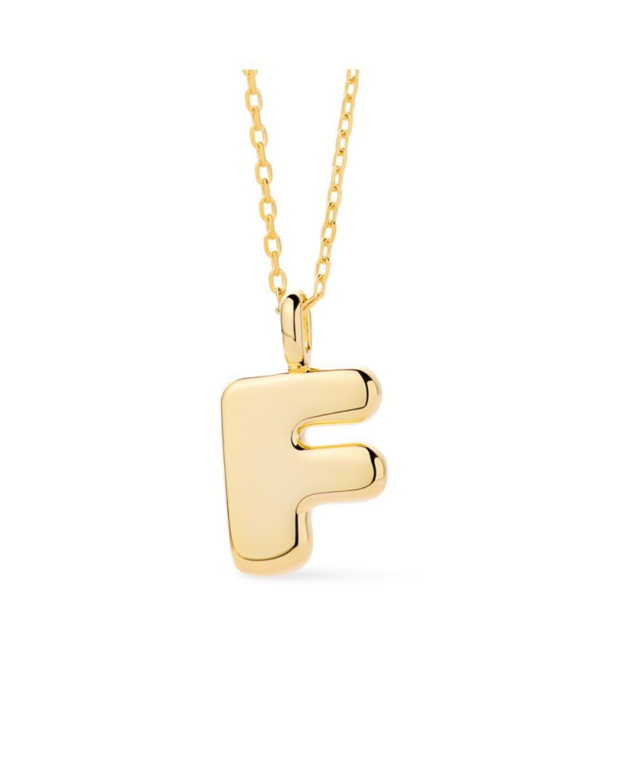 Колье с буквами - Колье с объемными буквами Ana Luisa, Bubble letter f
Колье с буквами - Колье с объемными буквами Ana Luisa, Bubble letter f