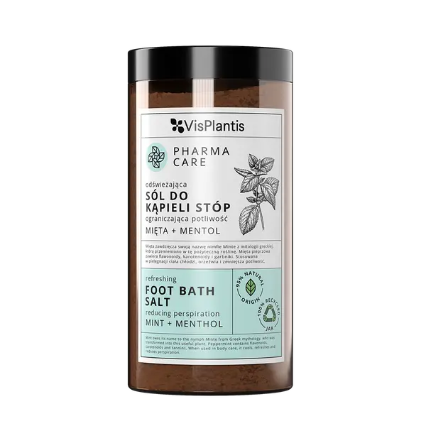 Освежающая соль для ног с мятой и ментолом, 560 г Vis Plantis Pharma care
Освежающая соль для ног с мятой и ментолом, 560 г Vis Plantis Pharma care