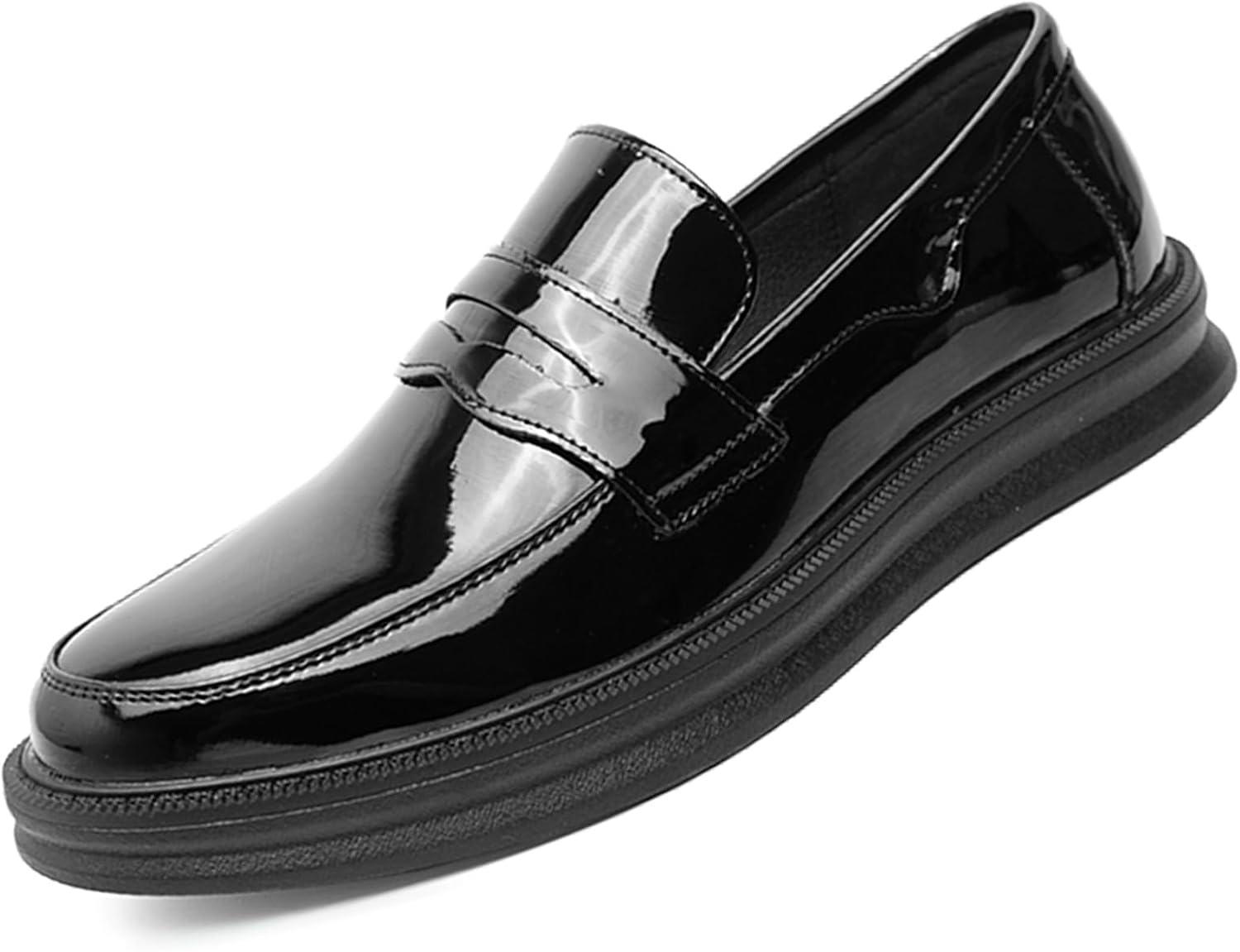 Мужские кожаные слипоны Optigard с отделкой под пенни Лоферы, удобные легкие повседневные туфли, формальная деловая обувь для работы, черный
Мужские кожаные слипоны Optigard с отделкой под пенни Лоферы, удобные легкие повседневные туфли, формальная деловая обувь для работы, черный
