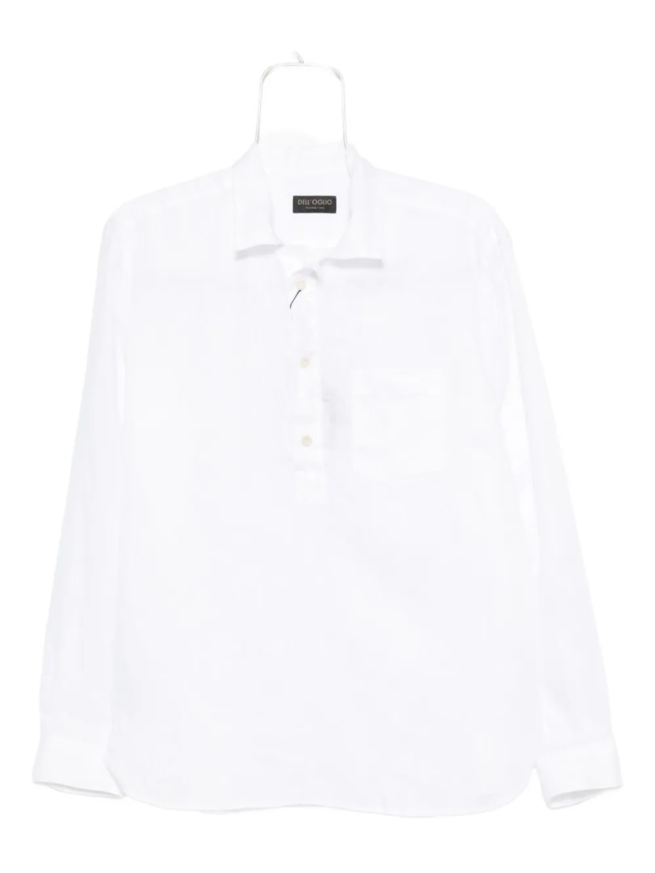 Рубашка с длинными рукавами и воротником Dell'oglio, белый
Рубашка с длинными рукавами и воротником Dell'oglio, белый