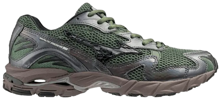 Кроссовки Mizuno Wave Rider 10 'Agave Green Metallic Grey', зеленый
Кроссовки Mizuno Wave Rider 10 'Agave Green Metallic Grey', зеленый