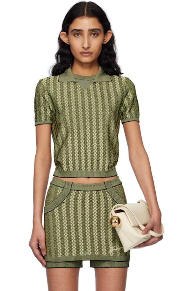 Зеленое поло «Le Polo Marino» JACQUEMUS
Зеленое поло «Le Polo Marino» JACQUEMUS