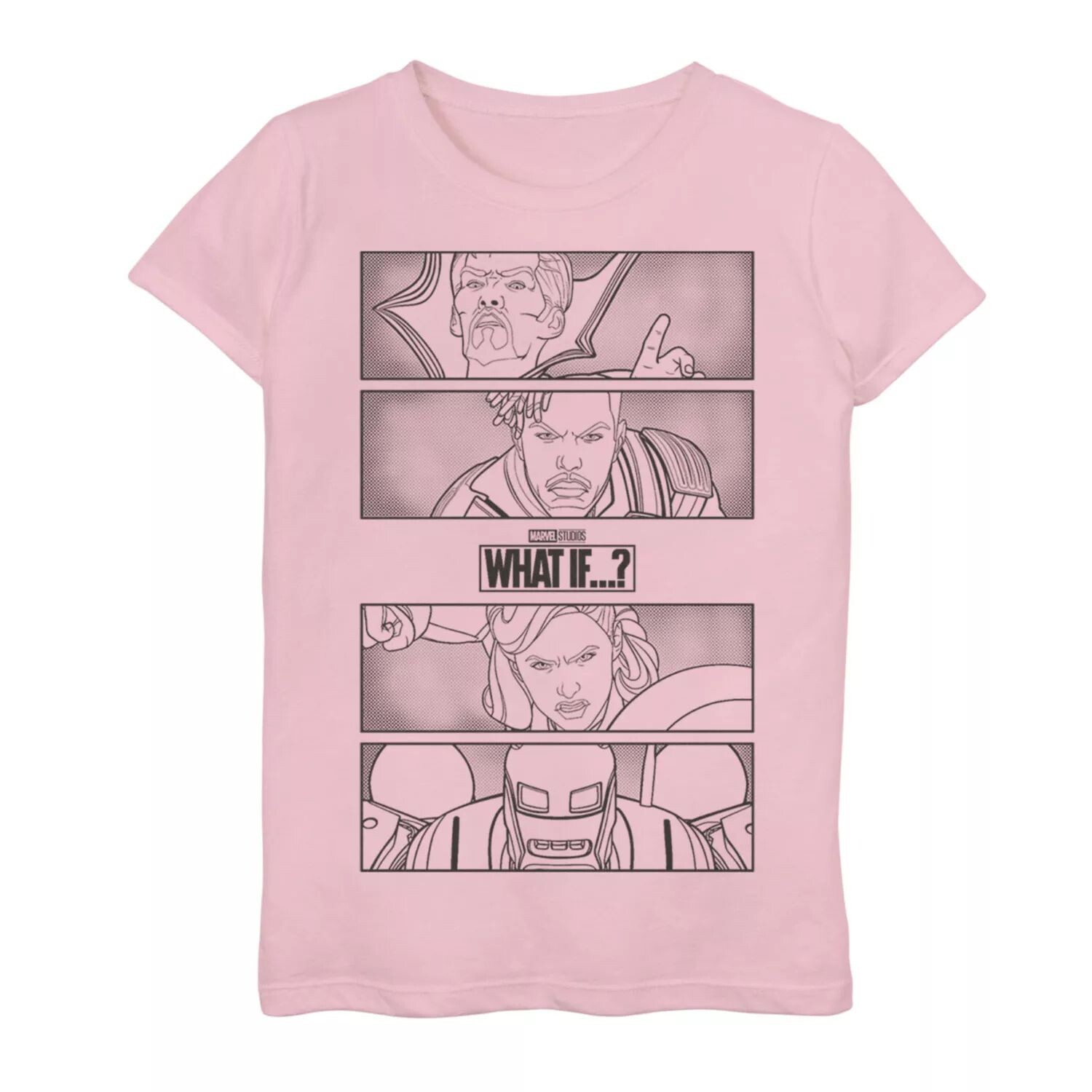 Футболка с рисунком и графическим рисунком Marvel «Что, если герой» для девочек 7–16 лет Marvel
Футболка с рисунком и графическим рисунком Marvel «Что, если герой» для девочек 7–16 лет Marvel