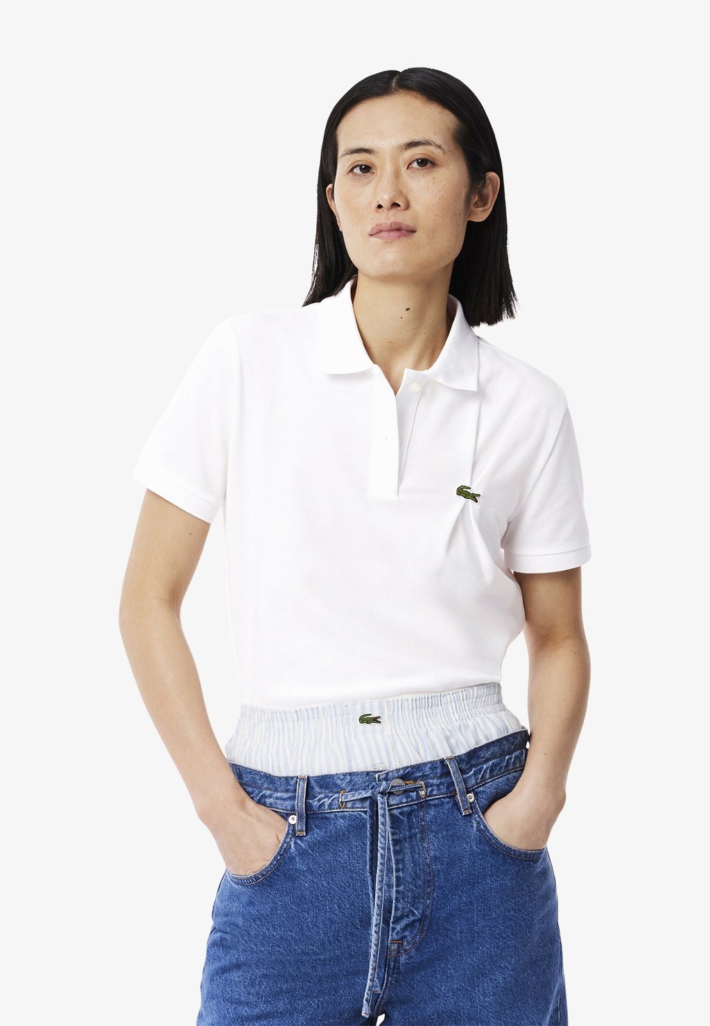 Рубашка поло KURZARM Lacoste, белый
Рубашка поло KURZARM Lacoste, белый