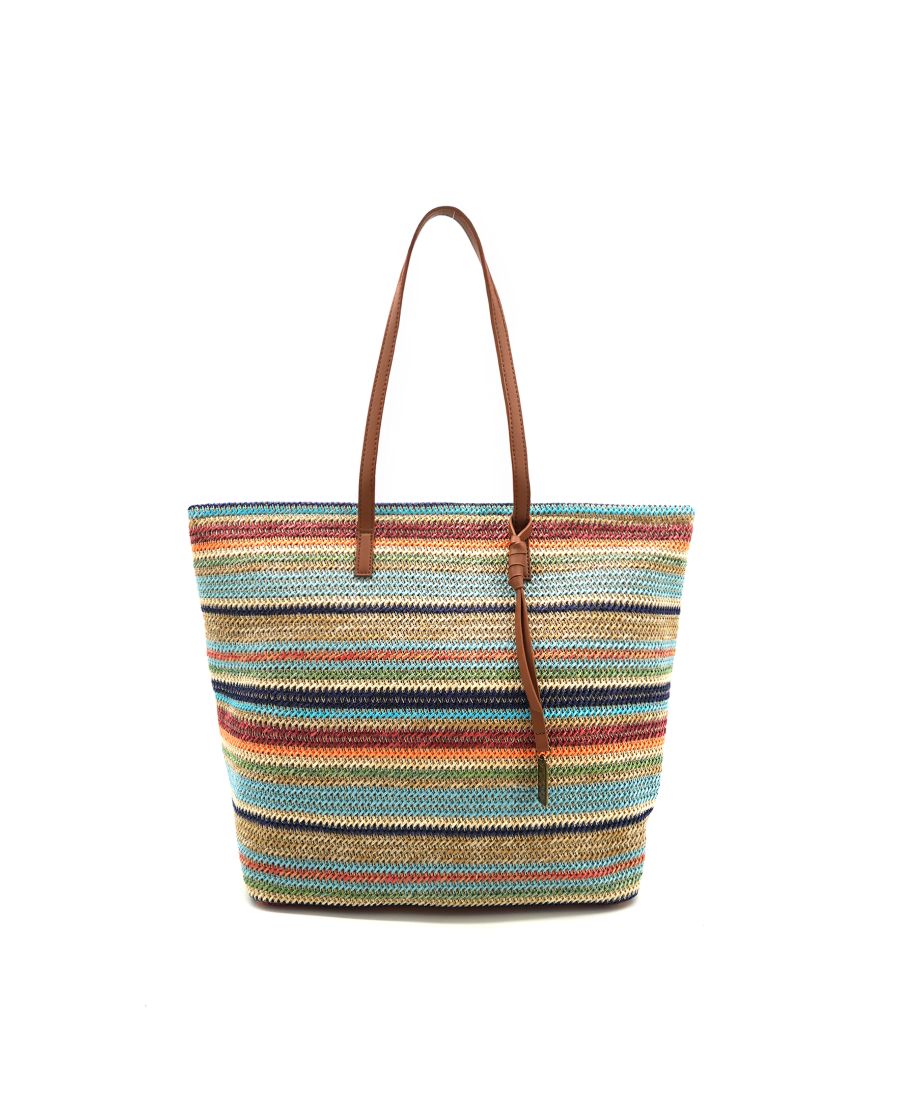 Соломенная сумка в полоску цвета рыжего LIKE DREAMS, Multi
Соломенная сумка в полоску цвета рыжего LIKE DREAMS, Multi