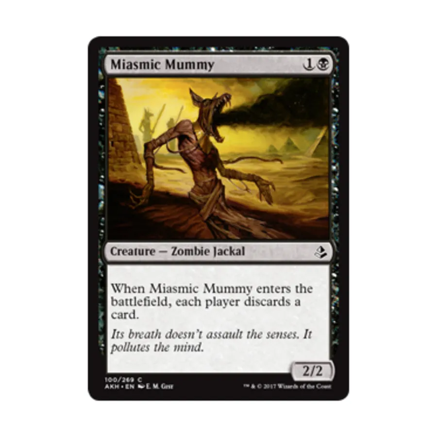 CCG Миазмическая мумия (С), MTG - Amonkhet
CCG Миазмическая мумия (С), MTG - Amonkhet