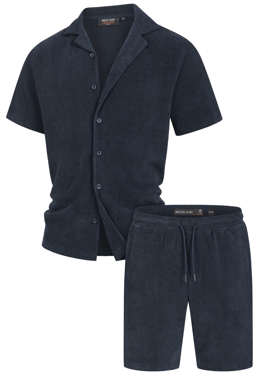 INDICODE JEANS Домашняя одежда 'Zandro' в цвете Navy
INDICODE JEANS Домашняя одежда 'Zandro' в цвете Navy