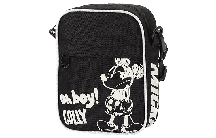 Лининг Дисней, совместная полиэстеровая сумка через плечо унисекс черная
Лининг Дисней, совместная полиэстеровая сумка через плечо унисекс черная