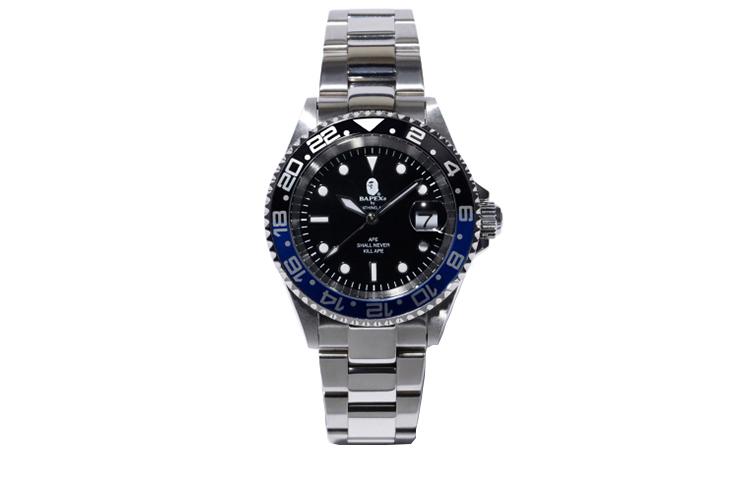 Часы Bape Collection с механическим механизмом на стальном браслете унисекс с черным циферблатом A BATHING APE
Часы Bape Collection с механическим механизмом на стальном браслете унисекс с черным циферблатом A BATHING APE