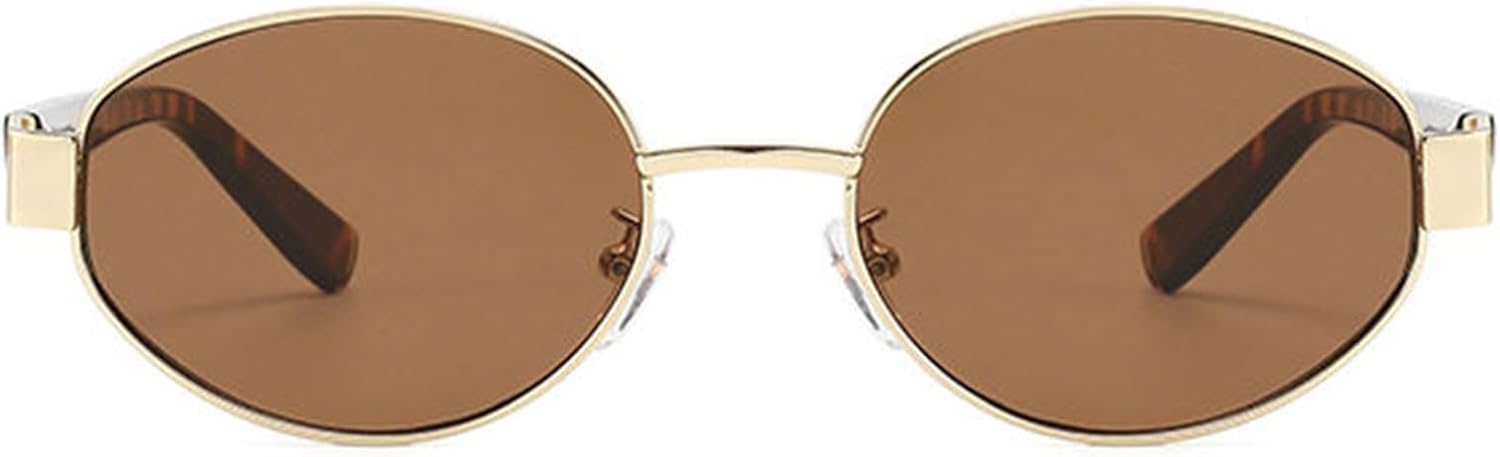 Солнцезащитные очки Willochra Luxury Oval punk для женщин, сексуальная металлическая оправа, маленькие круглые солнцезащитные очки, женские очки с защитой от УФ-излучения UV400, C4
Солнцезащитные очки Willochra Luxury Oval punk для женщин, сексуальная металлическая оправа, маленькие круглые солнцезащитные очки, женские очки с защитой от УФ-излучения UV400, C4