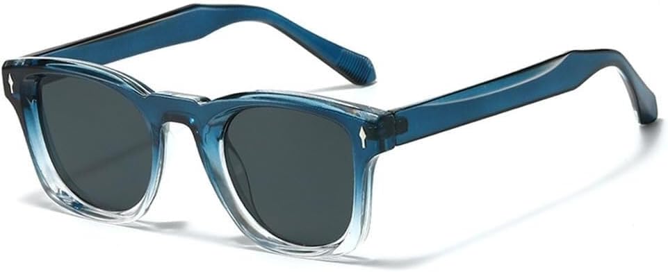 Солнцезащитные очки в стиле ретро с заклепками, квадратной формы, модные женские градиентные оттенки, защита от УФ-излучения UV400, мужские сине-зеленые солнцезащитные очки LXLHWN, One Color
Солнцезащитные очки в стиле ретро с заклепками, квадратной формы, модные женские градиентные оттенки, защита от УФ-излучения UV400, мужские сине-зеленые солнцезащитные очки LXLHWN, One Color