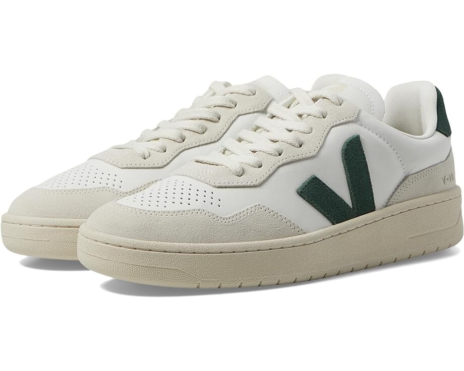 Кроссовки с перфорацией VEJA V-90, серый/зеленый
Кроссовки с перфорацией VEJA V-90, серый/зеленый